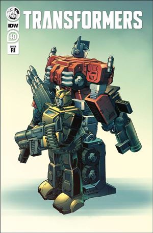 Transformers (2019) issue 40-C Andrew Griffith 1:10 Cover