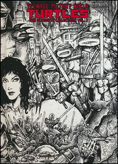 Teenage Mutant Ninja Turtles: The Ultimate Collection issue 1-B Black and White Cover