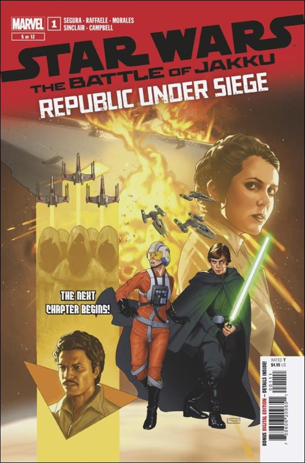 Star Wars: The Battle of Jakku - Republic Under Siege issue 1 Taurin Clarke Cover