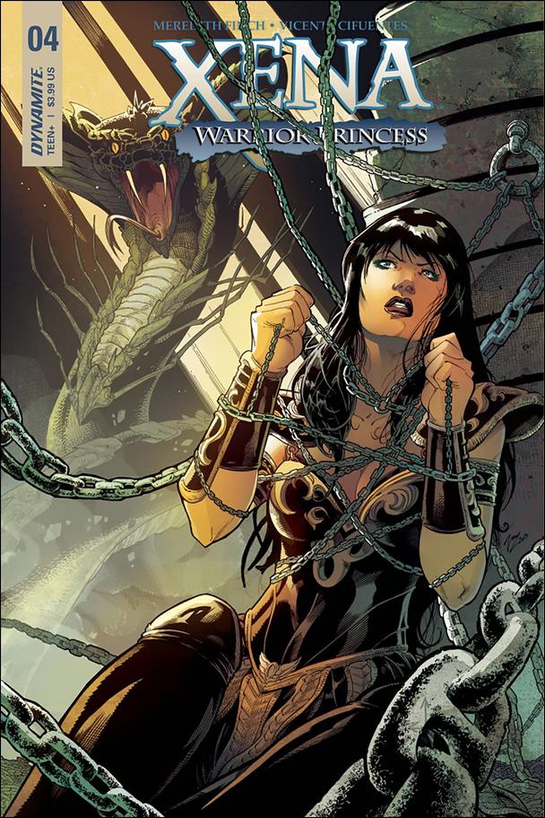 Xena: Warrior Princess (2018) issue 4-B Vicente Cifuentes Cover