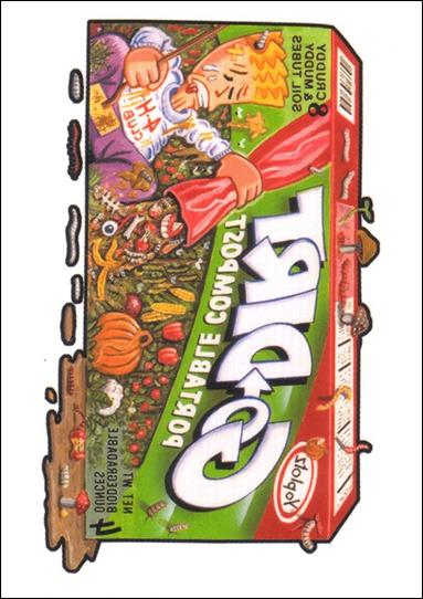 Wacky Packages All-New: Series 1 (Tattoo Subset) card 10 Go-Dirt