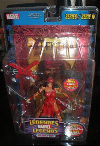Marvel Legends (Series 4) figure 2-C Elektra (Canada)