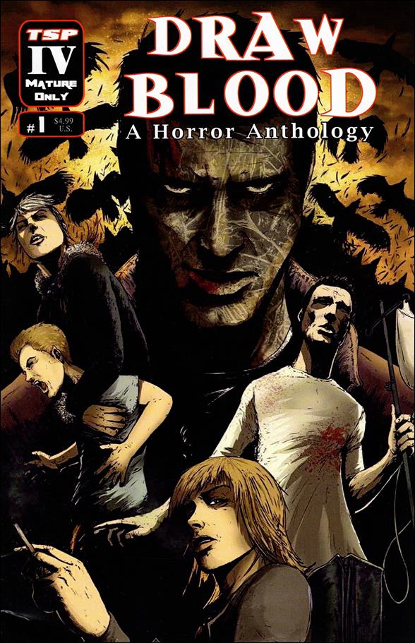 Draw Blood: A Horror Anthology issue 1 Todd Benstead Cover