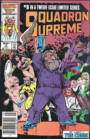 Squadron Supreme (1985) issue 9-B Canadian Price Cover