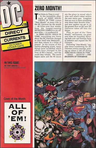 Direct Currents (1988) issue 79 Color Corrected (2nd Printing)