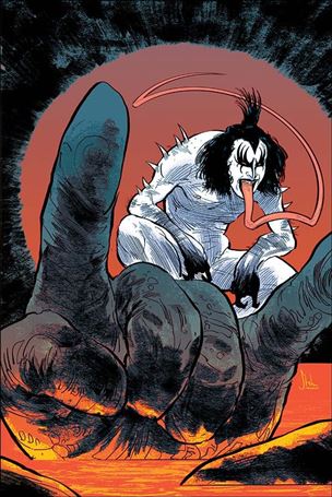 KISS: The Demon issue 4-G Virgin Kyle Strahm Cover