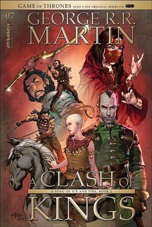 George R. R. Martin's a Clash of Kings (2017) issue 7-B Melvin Rubi Cover