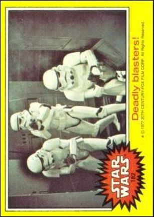 Star Wars: Series 3 (Base Set) card 182 Deadly blasters!