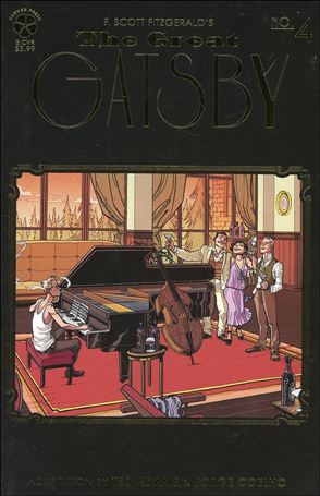 Great Gatsby issue 4-B Gold Foil Cover
