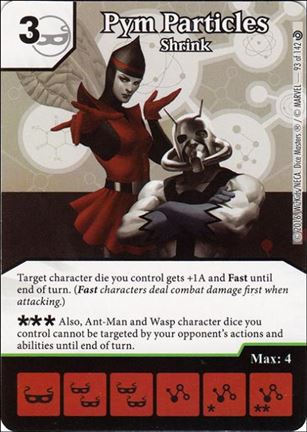 Marvel Dice Masters Civil War card 93 Pym Particles: Shrink
