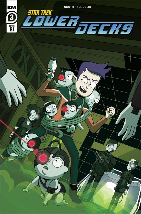 Star Trek: Lower Decks issue 3-C Retailer Incentive Cover