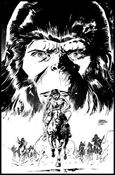 Exile on the Planet of the Apes issue 2-C Gabriel Hardman Virgin Cover