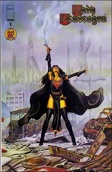 Lady Pendragon (1998) issue 1-H DF Gold Foil Cover 1/2500