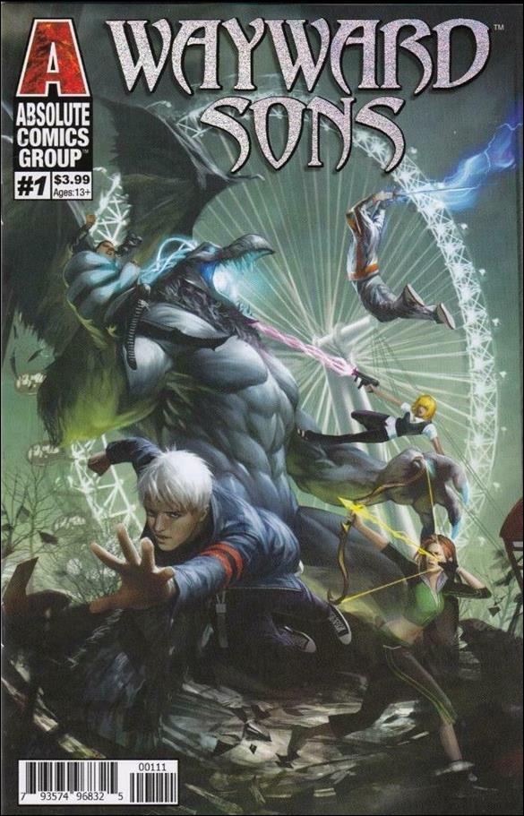 Wayward Sons issue 1 Nigel Raynor Cover