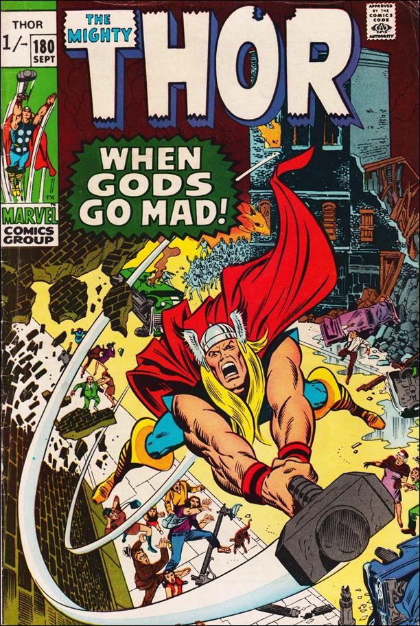 Thor (1966) issue 180-B UK Price Cover
