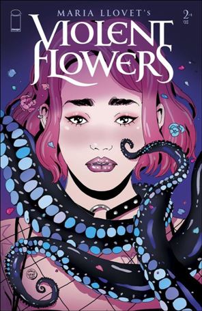 Violent Flowers (2024) issue 2-B Maria Llovet Tentacle Cover