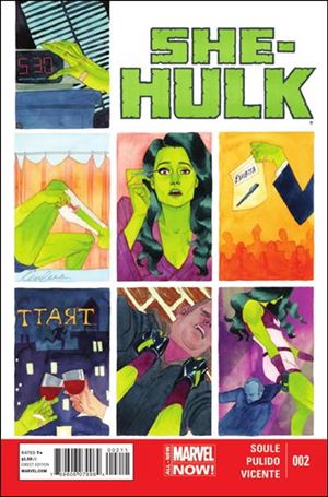 She-Hulk (2014) issue 2 Kevin Wada Cover