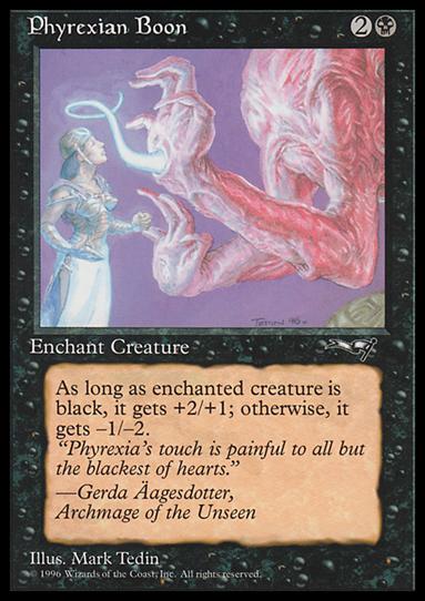 Magic the Gathering: Alliances (Base Set) card 58 Phyrexian Boon