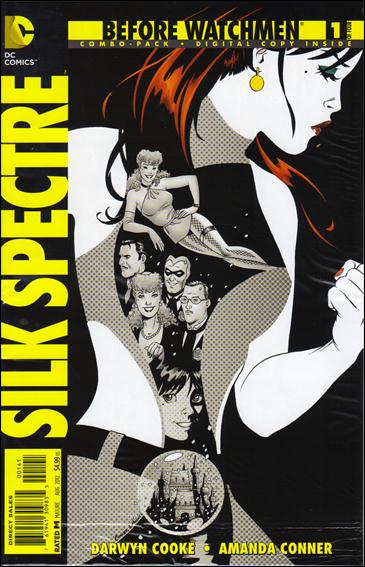 Before Watchmen: Silk Spectre issue 1-C Unbagged Amanda Conner Cover Combo Pack 