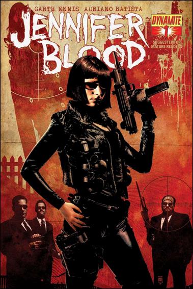 Jennifer Blood (2011) issue 1 Tim Bradstreet Cover