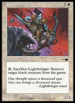 Magic the Gathering: Nemesis (Base Set) card 11 Lightbringer