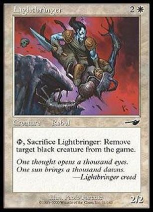 Magic the Gathering: Nemesis (Base Set) card 11 Lightbringer
