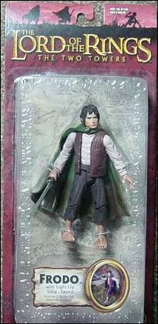 Lord of the Rings (Trilogy) figure 34 Frodo (Light-Up Sting Sword)