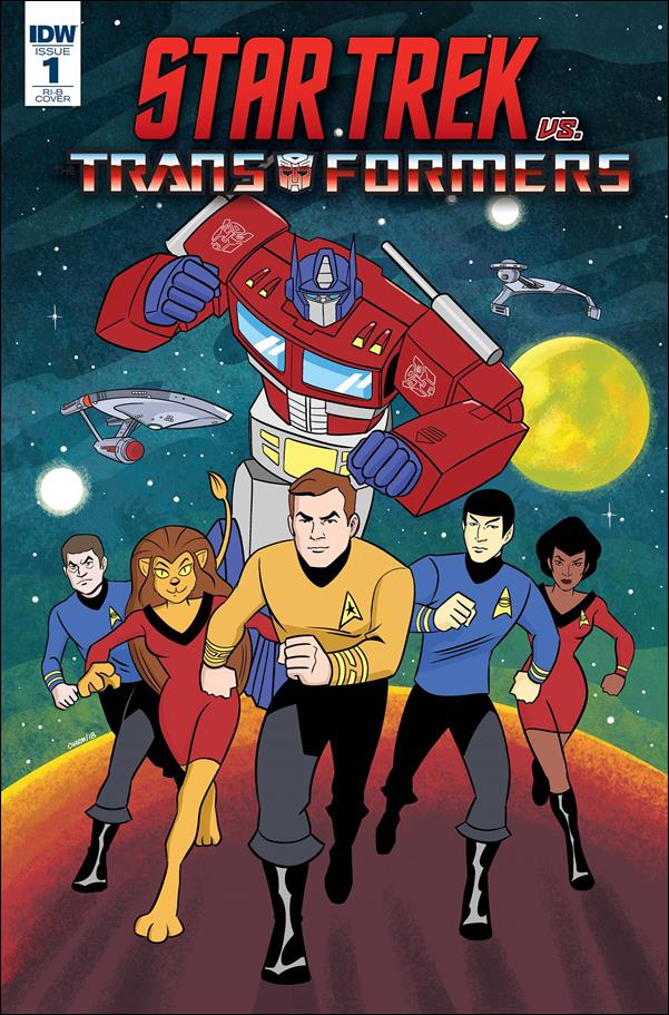 Star Trek vs Transformers issue 1-D Derek Charm 1:25 Cover