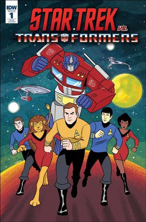 Star Trek vs Transformers issue 1-D Derek Charm 1:25 Cover