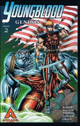 Youngblood Genesis issue 2 Rob Liefeld Cover