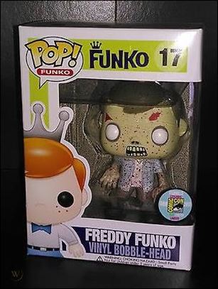 Pop! Funko - Freddy Funko figure '17'-B Freddy Funko ( Bloody RV Walker) SDCC  1/12
