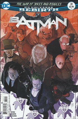 Batman (2016) issue 31 Mikel Janin Cover