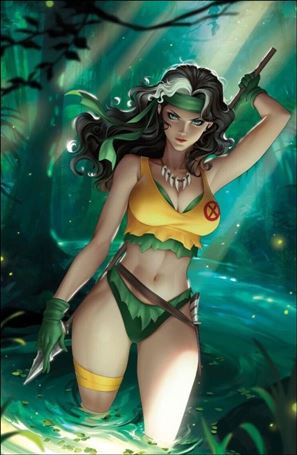 Rogue & Gambit (2023) issue 5-C R1C0 Savage Lands Virgin Cover
