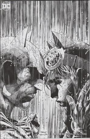 Batman (2016) issue 50-L Jim Lee Retailer Inked Retailer Cover