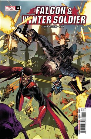 Falcon & Winter Soldier issue 4 Dan Mora Cover