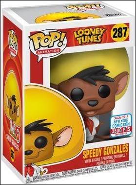 POP! Animation figure 287 Speedy Gonzales NYCC 2017 1/3500