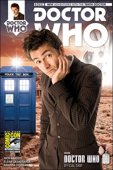 Doctor Who: The Tenth Doctor issue 1-T BBC Shop San Diego Comic-Con Photo Cover