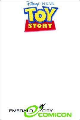 Toy Story (2009) issue 2-C Emerald City Comicon Blank Cover