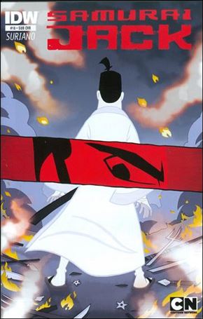 Samurai Jack issue 18-B Tony Fleecs Subscription Cover