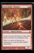 Magic the Gathering: Ravnica (Base Set)  card 145 Stoneshaker Shaman