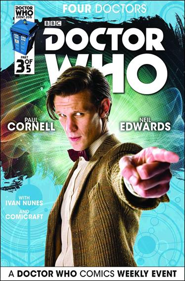 Doctor Who Event 2015: Four Doctors issue 3-B Photo Subscription Cover
