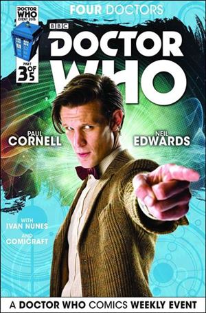 Doctor Who Event 2015: Four Doctors issue 3-B Photo Subscription Cover