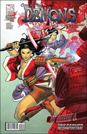 Grimm Fairy Tales Presents Demons: The Unseen issue 2-C Richard Ortiz Cover