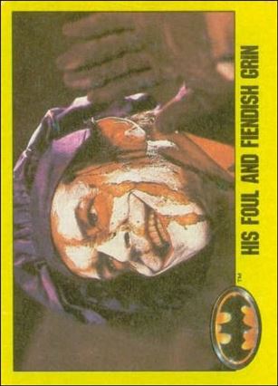Batman: Series 2 (Base Set) card 216 His Foul and Fiendish Grin