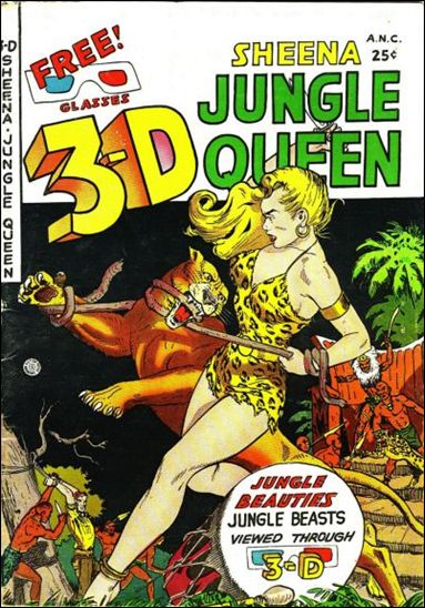 3-D Sheena, Jungle Queen issue 1