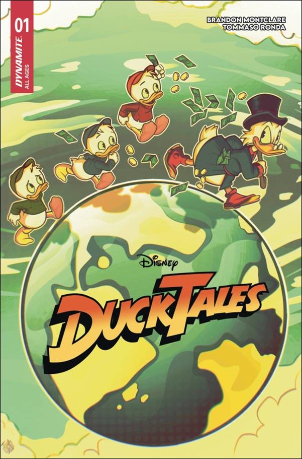 Ducktales (2024) issue 1-B Francesco Tomaselli Cover