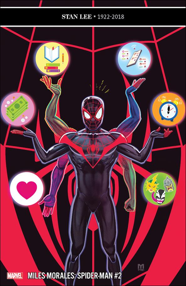 Miles Morales: Spider-Man (2018) issue 2 Marco D'Alfonso Cover