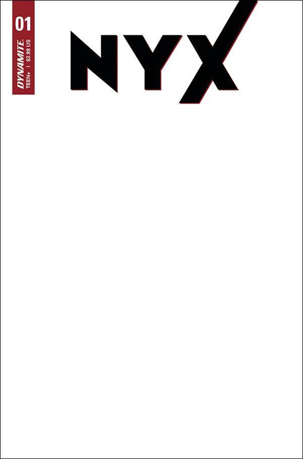 Nyx (2021) issue 1-E Blank Authentix Cover