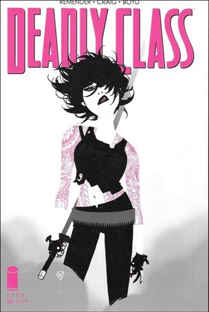 Deadly Class issue 22-B Wes Craig Alternate Cover