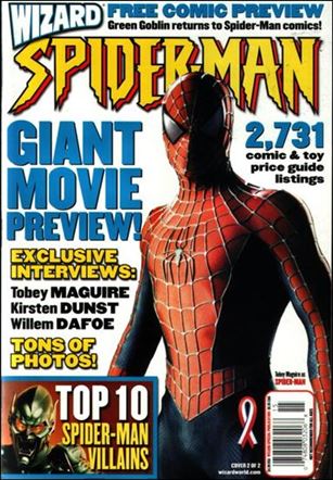 Wizard's Spider-Man Special issue 2002-B Movie Photo Cover